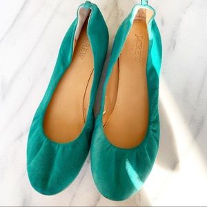J Crew Suede Flat